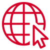 Extensive global network icon
